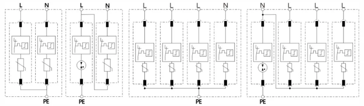 N8UF2+3-15 Surge protector