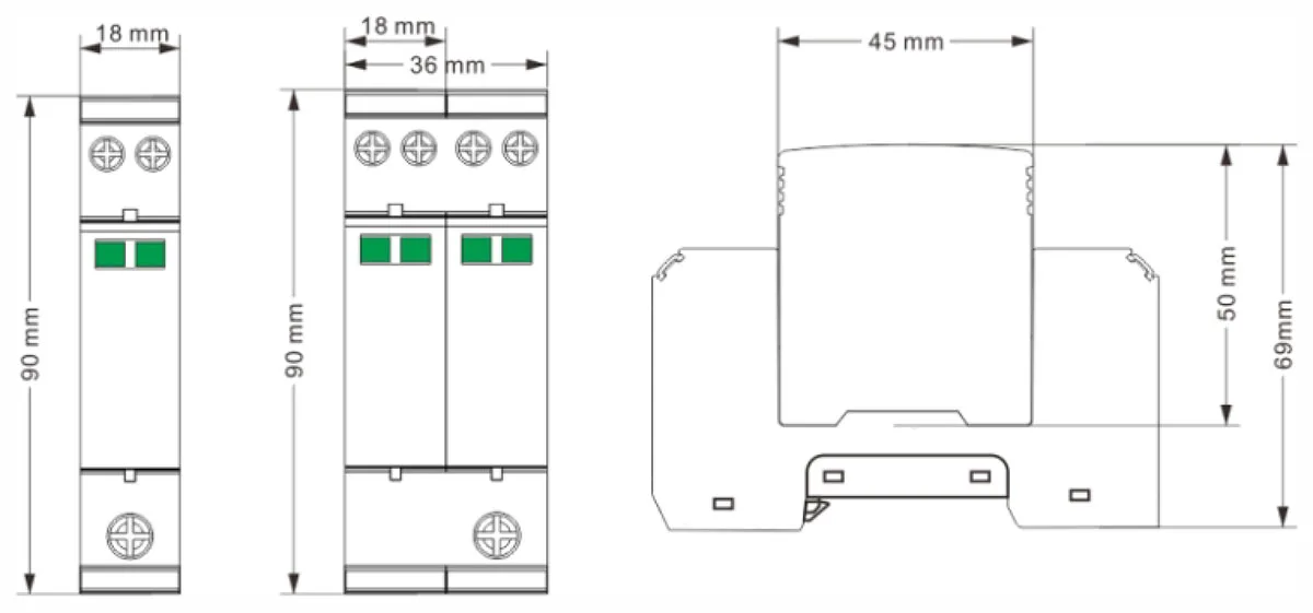 N8UF2+3-15 Surge protector